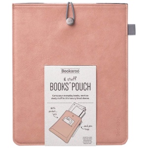Bookaroo Books & Stuff Pouch Blush