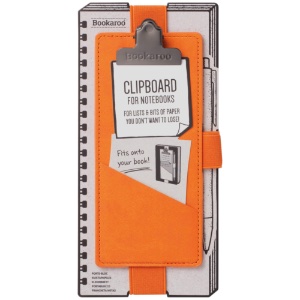 Bookaroo Notebook Clipboard Orange
