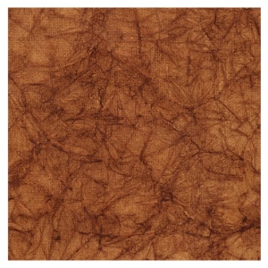 Black Ink Indian Rustic Leather Batik Paper 22"x30" Dark Amber