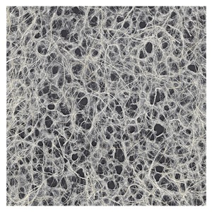 Black Ink Ogura Lace Paper 21"x31" Natural