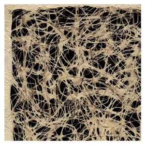 Black Ink Amate Lace Paper 15.5"x23.5" Marble