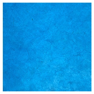 Black Ink Lokta Paper 20"x30" Caribbean Blue
