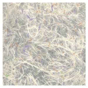 Black Ink Colored Hemp Lokta Paper 25"x37" Natural/Green/Orange/Purple