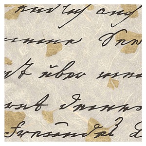 Black Ink Euroscript Mulberry Paper 8.5"x11" Cream