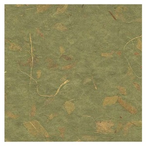 Black Ink Natural Mango Paper 8.5"x11" Olive
