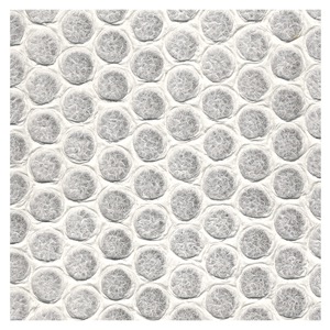 Black Ink Heavy Embossed Honeycomb Circles Paper 21"x31" Natural White
