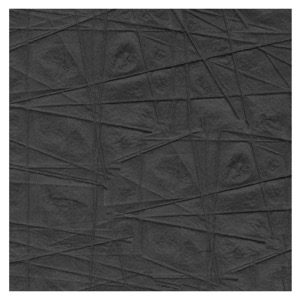Black Ink Criss Cross Paper 23.5"x34" Black