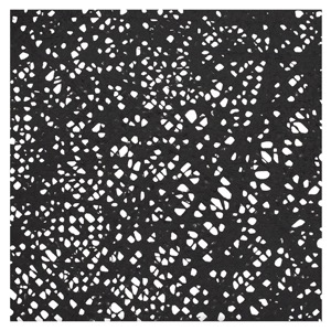 Black Ink Lace Heavyweight Melook Paper 27"x35" Black