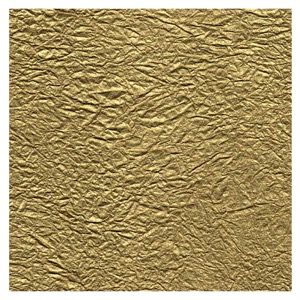 Thai Metallic Thread Unryu/Mulberry Paper - WHITE w/ Gold Thread
