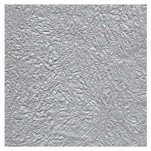 Black Ink Soft Metallic Momigami Paper 21"x30" Silver