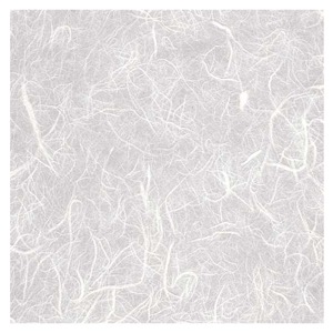 Black Ink Midweight Unryu Mulberry Paper 25"x37" White