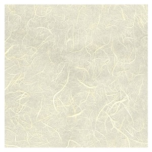 Black Ink Unryu Mulberry Paper 25"x37" Cream