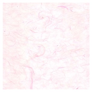 Black Ink Unryu Mulberry Paper 25"x37" Pink Chiffon