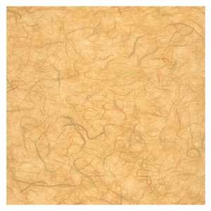 Black Ink Unryu Mulberry Paper 25"x37" Golden Green