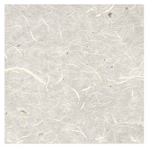 Black Ink Kozo & Chiri Unryu Paper 25"x37" White
