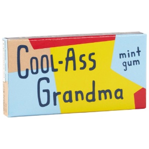Blue Q Mint Gum 8 Piece Cool Ass Grandma