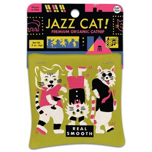 Blue Q Catnip Toy Jazz Cat!