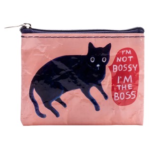Blue Q Coin Purse I'm Not Bossy
