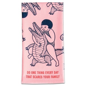 Printed Towel Scares Your Family
