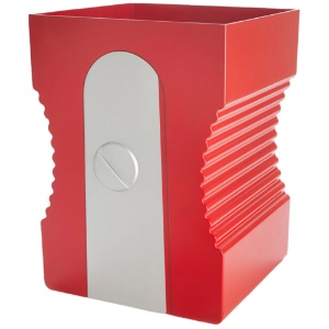 Balvi Wastebasket Sharpener Red