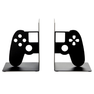 Balvi Bookend Black Metal Joypad