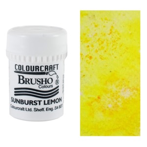 Colourcraft Brusho Crystal Colour 15g Sunburst Lemon