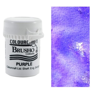 Colourcraft Brusho Crystal Colour 15g Purple