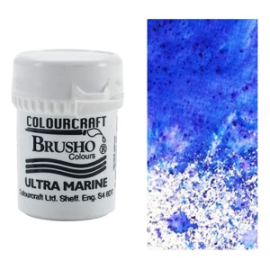 Colourcraft Brusho Crystal Colour 15g Ultramarine
