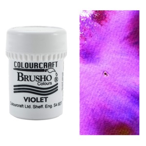 Colourcraft Brusho Crystal Colour 15g Violet