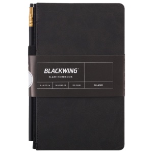 Blackwing Slate Notebook A5 Matte Black Blank