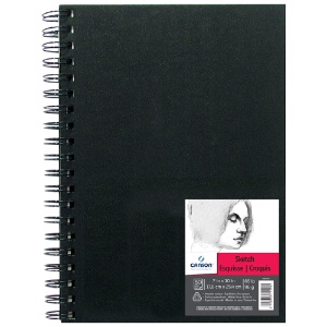 Canson Artist Series Wirebound Field Sketch Art Book 80 Sheets 7"x10"