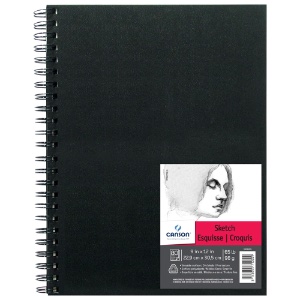 Canson Artist Series Wirebound Field Sketch Art Book 80 Sheets 9"x12"