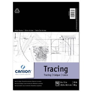 Canson Tracing Pad 9x12