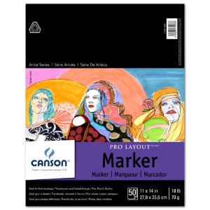 Canson Artist Series Pro Layout Marker Pad 11"x14"