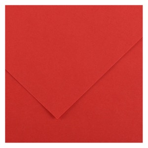 Canson Colorline Paper 19.5"x25.5" 150gsm Red