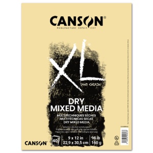XL DRY MIX-MEDIA 9x12 NATURAL