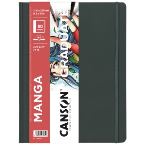 Canson Graduate Manga Book 74lb 8.5"x11"