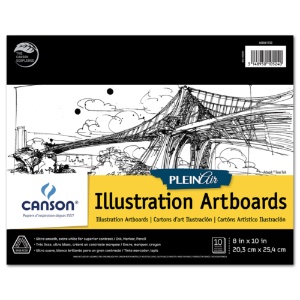 Canson Plein Air Illustration Artboard Pad - 8x10
