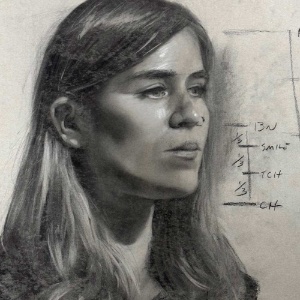 Charcoal Portraits with Andrew Cortez 3/15