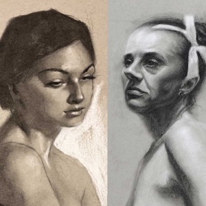 In the Studio: Charcoal Portraiture from a Model with Andrew Cortez 7/28