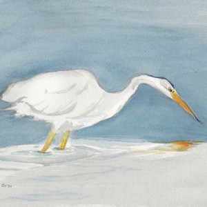 Paint a Blue Heron in Watercolor with Anne Kupillas
