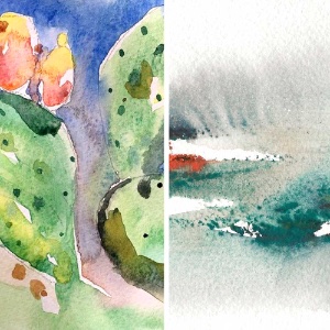 Beginning Watercolor Part 1 with Anne Kupillas