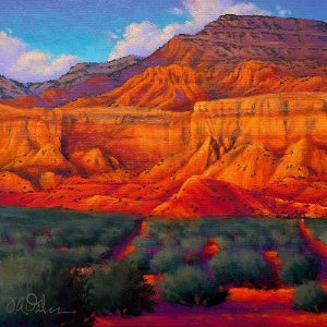 In the Studio: Vibrant Landscapes with Joe A Oakes Saturday 6/29