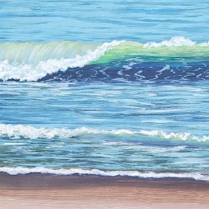 In-Studio: Seascapes Step by Step in Acrylic 4/17