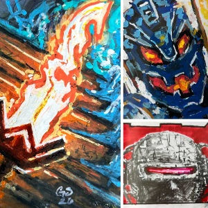 Small Format Illustrations on ATC with Gabriel Stockton 3/26