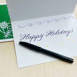 Holiday Cards: Collage and Calligraphy with David Mark 11/8