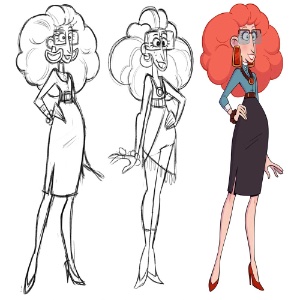 In the Studio: Character Design with Morghan Gill 3/9