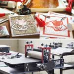 Catalyst Creative Lab: Printing Press Use