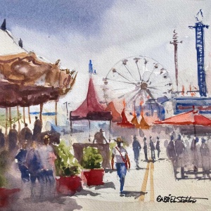 In the Studio: Watercolor Sketching with Gabriel Stockton 7/29