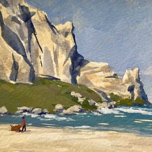 In the Studio: Gouache Landscapes with Andrew Cortez Monday 2/26